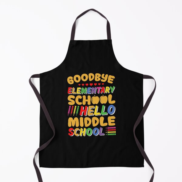 Item preview, Goodbye Elementary Scholl Hello Middle School Shirt, Back To School Shirt, Fifth Graders Shirt, Elementary School Shirt, High School Shirt designed and sold by aymob.