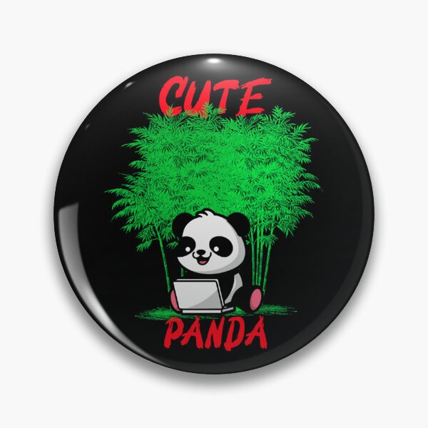 Item preview, Cute Panda Classic . . designed and sold by hadderyagutt.