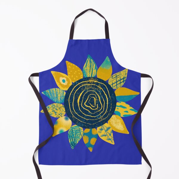 Item preview, Support Ukraine Sunflower Art designed and sold by leafsquare.