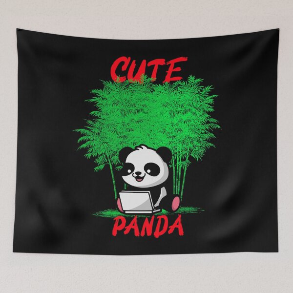 Item preview, Cute Panda Classic . . designed and sold by hadderyagutt.