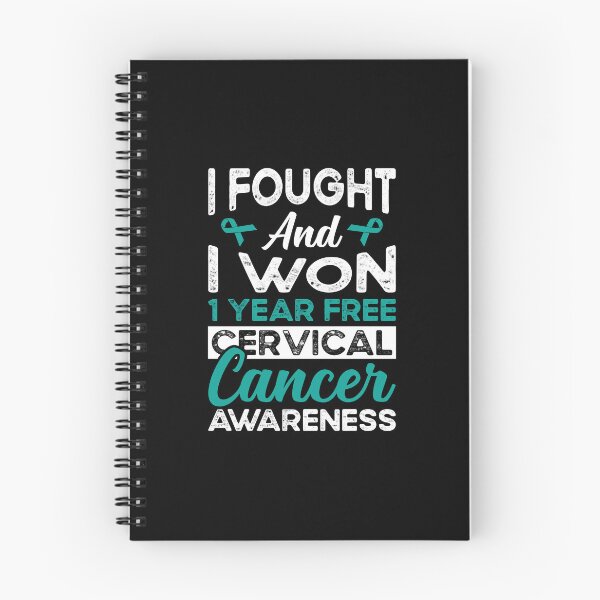 Item preview, Cervical Cancer Awareness Shirt, I Fought And I Won Shirt, Cervical Cancer Survivor Shirt, Teal Cancer Ribbon Shirt, Cervical Cancer Fighter designed and sold by aymob.