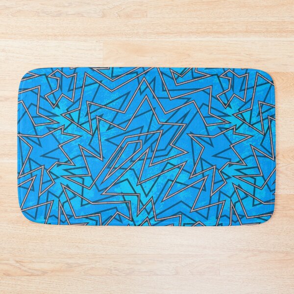 Item preview, Abstract Contemporary Pattern Blue designed and sold by SoccaTamam.