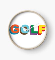 Golf Wang Clock