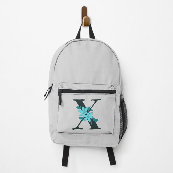 Item preview, Blue floral X monogram designed and sold by Coffee Lifestyle.