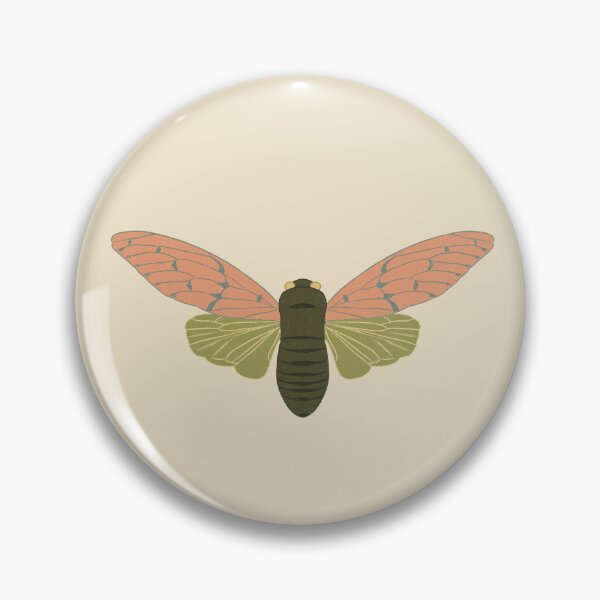 Item preview, Ghost cicada designed and sold by pinkfridgebr.