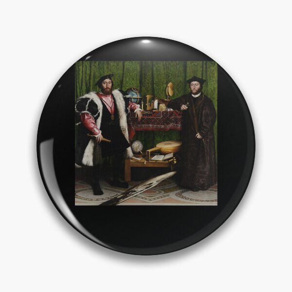 Artikelvorschau, Hans Holbein der Jüngere - Die Botschafter entworfen und verkauft von OakleyBarrett.