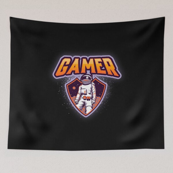 Item preview, Gamer with Intergalactic Spaceman designed and sold by PRIVARSHU.