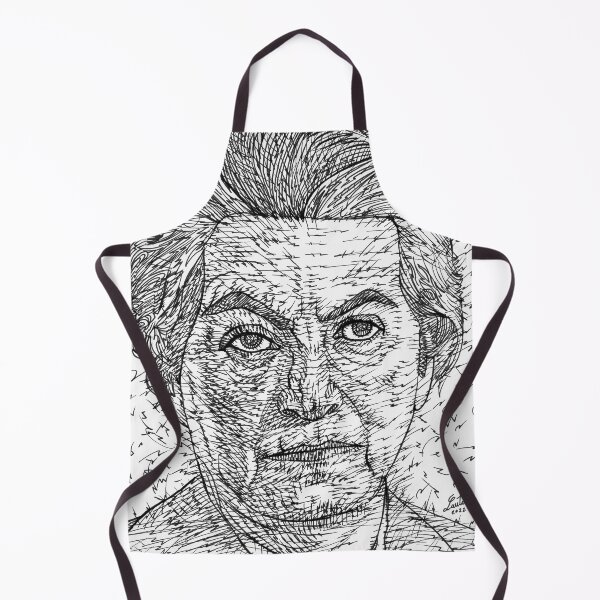 Item preview, GABRIELA MISTRAL ink portrait designed and sold by lautir.