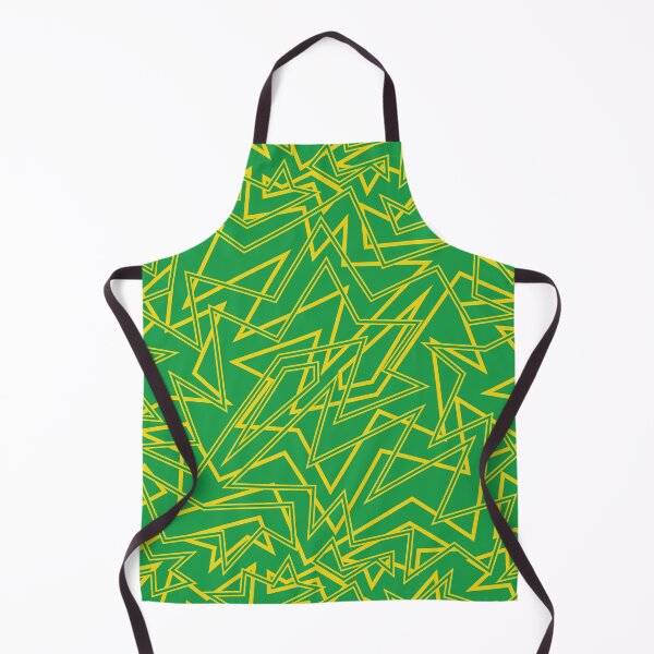 Item preview, Abstract Contemporary Pattern Green and Yellow designed and sold by SoccaTamam.