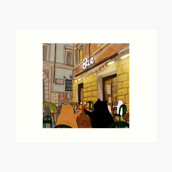 Item preview, Birretta at the Bar designed and sold by Stanis the Cat.