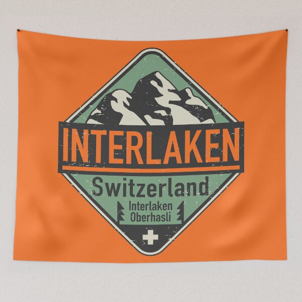 Item preview, Interlaken, Switzerland designed and sold by studio838.