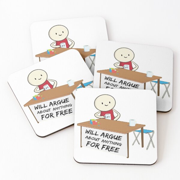 Item preview, I will argue about anything with anyone meme designed and sold by alltheprints.