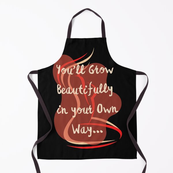 Item preview, You’ll Grow Beautifully in your Own Way– Woman Quote Illustration designed and sold by The-Muse.