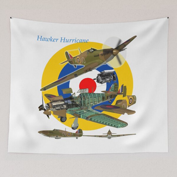 Item preview, Hawker Hurricane, sister fighter to the spitfire designed and sold by madbadmachines.