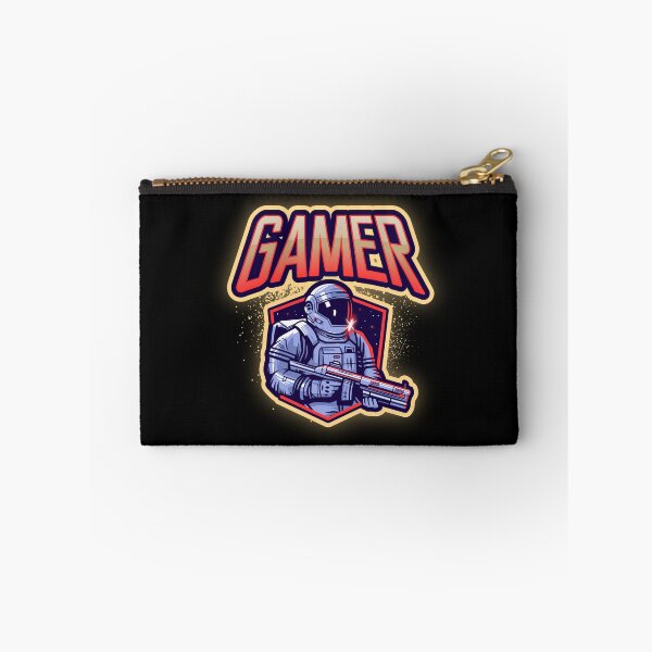 Item preview, Gamer with Astronaut holding a Space Gun designed and sold by PRIVARSHU.