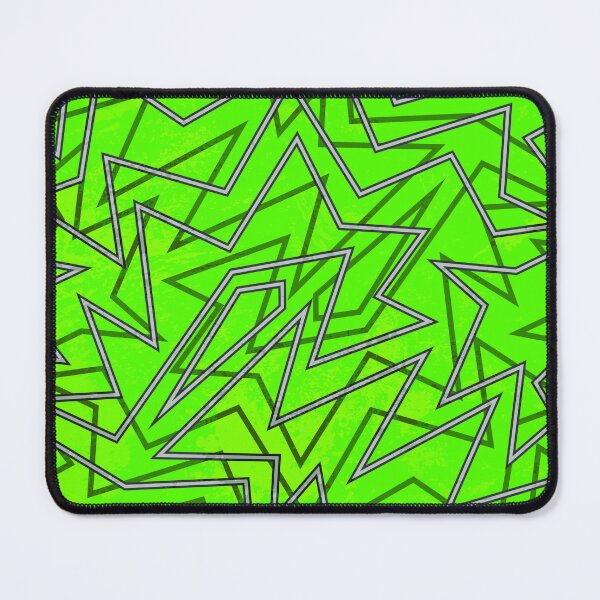 Item preview, Abstract Contemporary Pattern Green and White designed and sold by SoccaTamam.