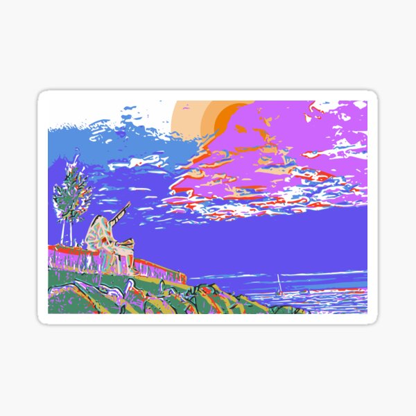 Item preview, pointing to clouds seascape designed and sold by Mark Malinowski.