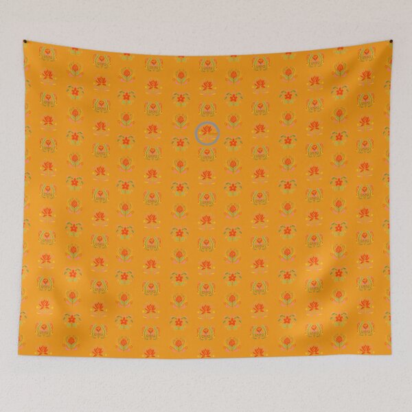 Item preview, Frida Gris - Orange Garden (Fri's Followers) designed and sold by OG2U.