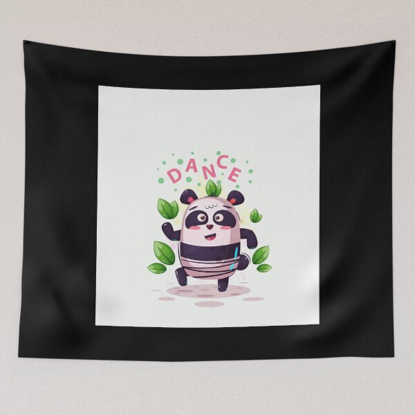 Item preview, Dance Cute Animal Friendly Panda Sleeveless Top designed and sold by hadderyagutt.