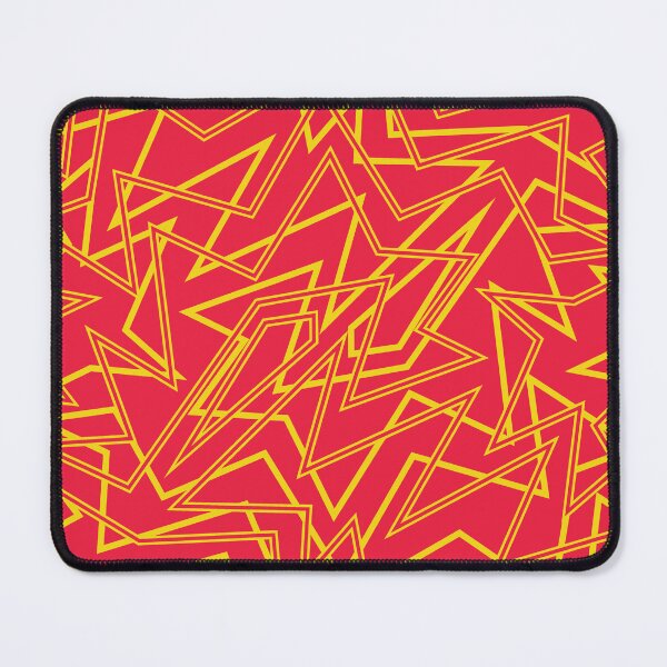 Item preview, Abstract Contemporary Pattern Red and Yellow designed and sold by SoccaTamam.