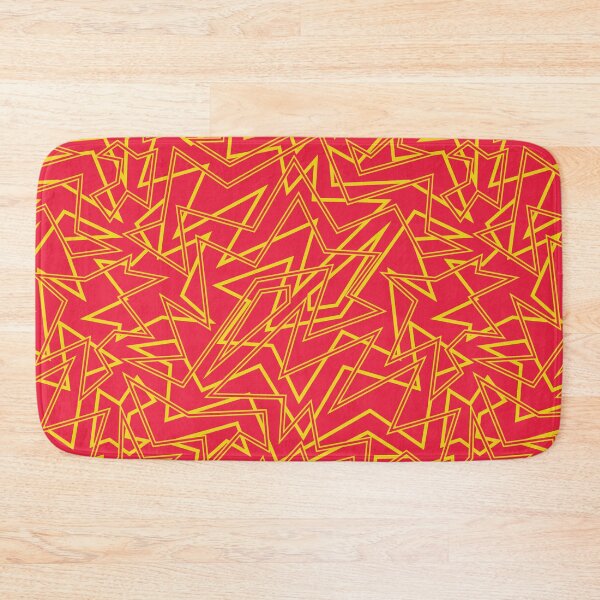 Item preview, Abstract Contemporary Pattern Red and Yellow designed and sold by SoccaTamam.