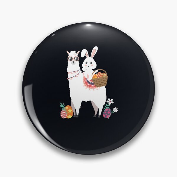 Item preview, Easter Bunny Cute Llama EggHunt designed and sold by DeannaMarks.