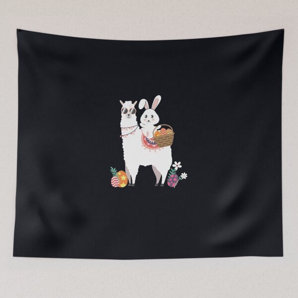 Item preview, Easter Bunny Cute Llama EggHunt designed and sold by DeannaMarks.