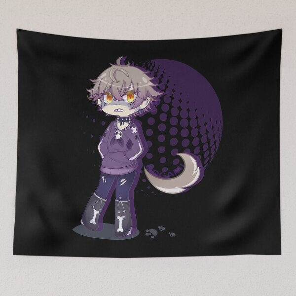 Item preview, Retro Funny Boy And Girl Koga Oogami Mask Graphic designed and sold by VitaSouza1163.