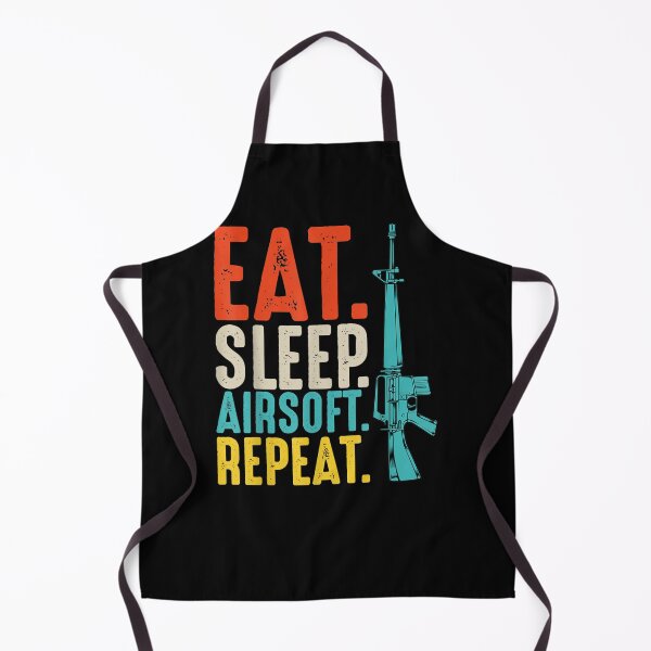 Item preview, Eat Sleep Airsoft Repeat Team Sport Motivational Quote designed and sold by DeannaMarks.