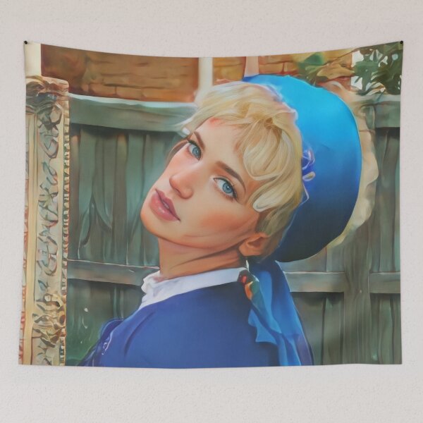 Item preview, Kath Day Knight, the girl with the parrot earring designed and sold by aimskiis.