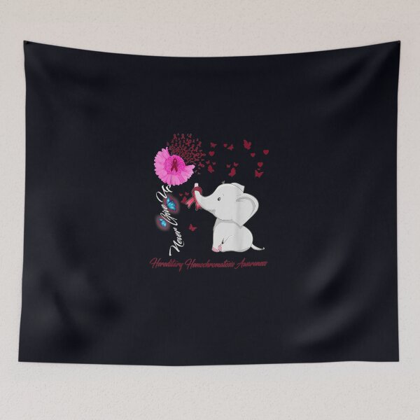 Item preview, Elephant Hereditary Hemochromatosis Awareness designed and sold by DeannaMarks.