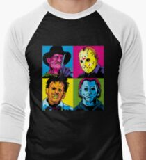 POP HORROR Men's Baseball ¾ T-Shirt
