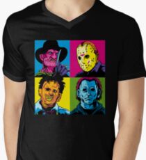 POP HORROR Men's V-Neck T-Shirt