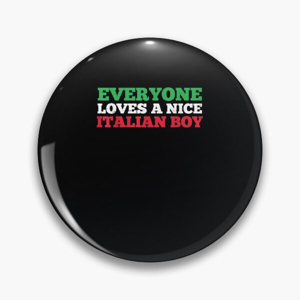Item preview, Everyone Loves A Nice Italian Boy Italy Flag Idea designed and sold by DeannaMarks.