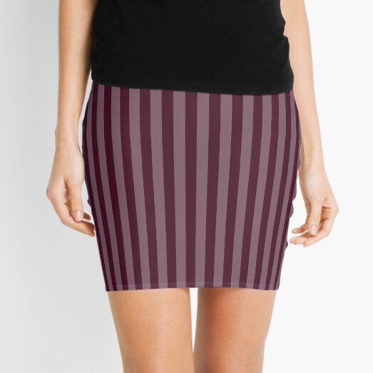Polite Lines Mini Skirt