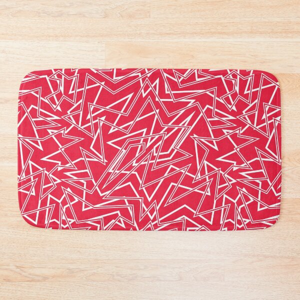 Item preview, Abstract Contemporary Pattern Red and White designed and sold by SoccaTamam.
