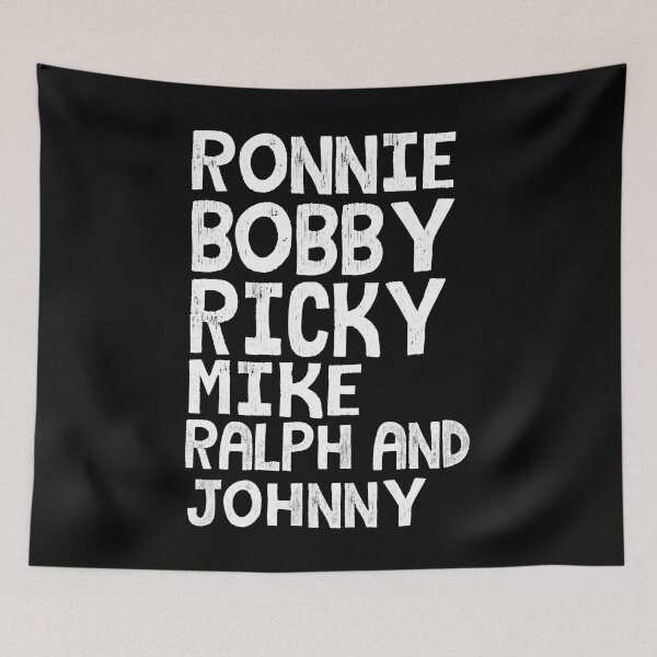 Item preview, Vintage Photograp Ronnie Bobby Ricky Mike Ralph And Johnny Gifts Music Fan designed and sold by Madisenkunze.