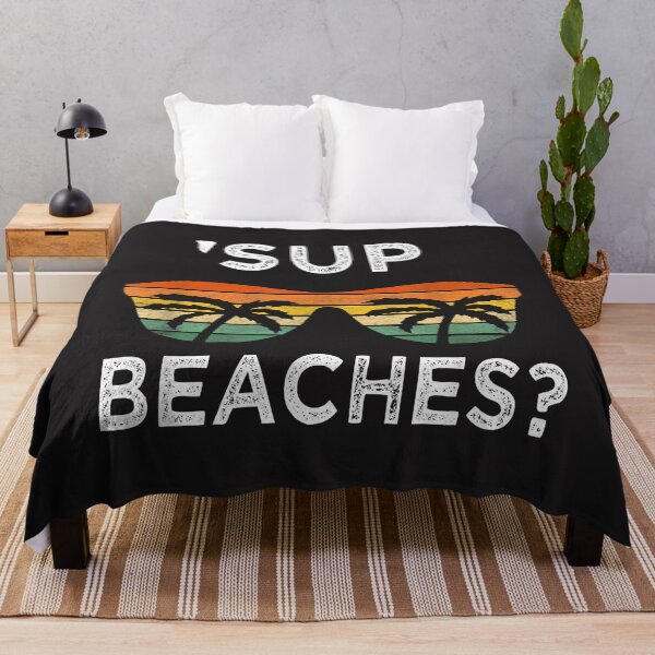 Item preview, 'Sup Beaches Vintage Retro Funny Beach Vacation designed and sold by marla8ruby.