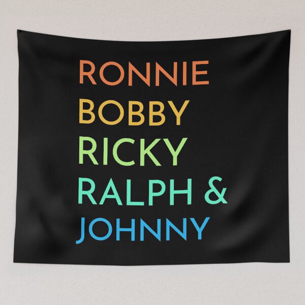 Item preview, Vintage Retro Ronnie Bobby Ricky Mike Ralph And Johnny Awesome For Music Fans designed and sold by Madisenkunze.