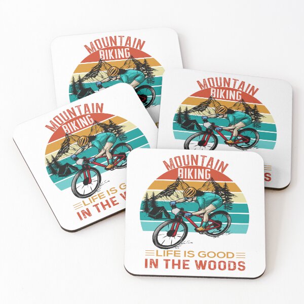 Item preview, A mountain biker who rides his bike in nature designed and sold by velisani.