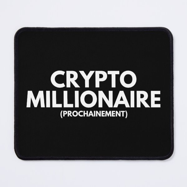 Item preview, Bitcoin BTC "Crypto Millionaire" Humor Crypto T-Shirt designed and sold by MnmlArt.