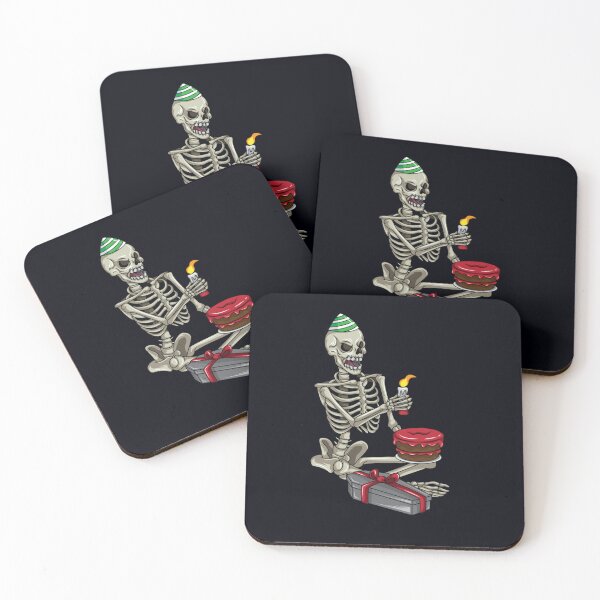 Item preview, Funny Halloween Skeleton Birthday Halloween Birthday Party designed and sold by DeannaMarks.