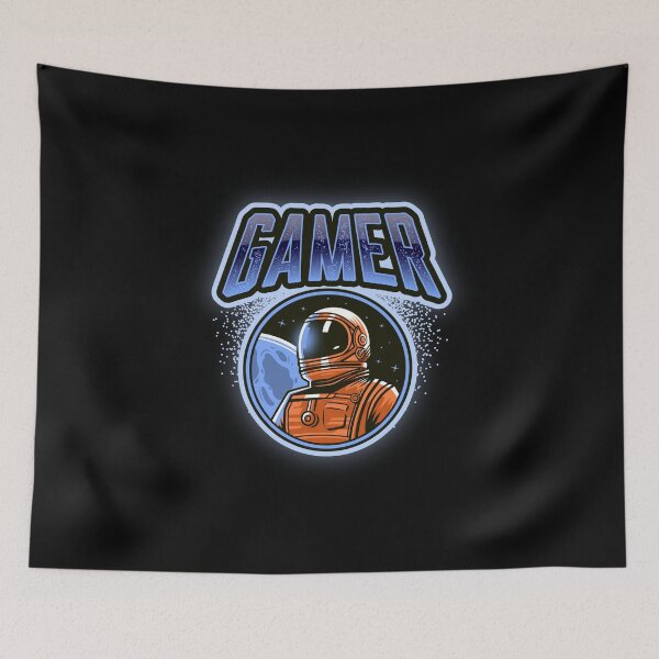 Item preview, Gamer with Astronaut from Hyperspace designed and sold by PRIVARSHU.