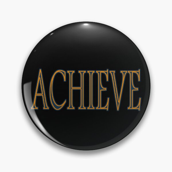 Item preview, Achieve, Inspirational, Motivational, Minimalist, Typography, Aesthetic Text designed and sold by DULCE76.