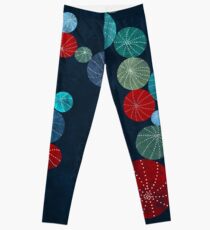 Colorful cactus field Leggings