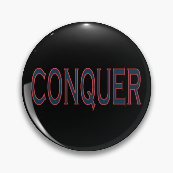 Item preview, Conquer, Positivity, Inspirational, Motivational, Minimalist, Typography, Aesthetic Text designed and sold by DULCE76.