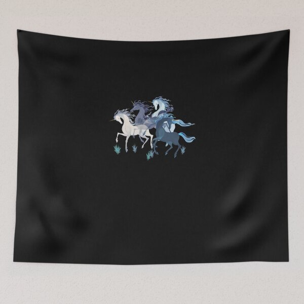 Item preview, Unicorns Pattern Sticker designed and sold by TanjaOtt.