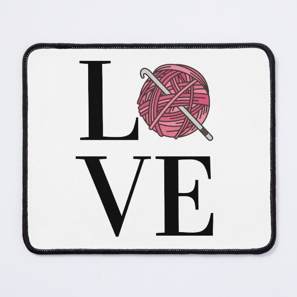 Item preview, Love Crochet Funny Design Mom Gift designed and sold by YURISPACE.