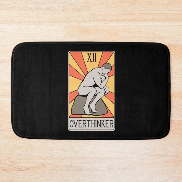 Item preview, Overthinker Tarot Card - Introvert - Anxiety designed and sold by isstgeschichte.