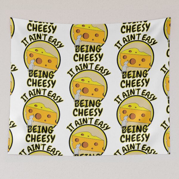 Item preview, It Ain't Easy Being Cheesy Mouse Swiss Cheese designed and sold by RichTeeDesigns.